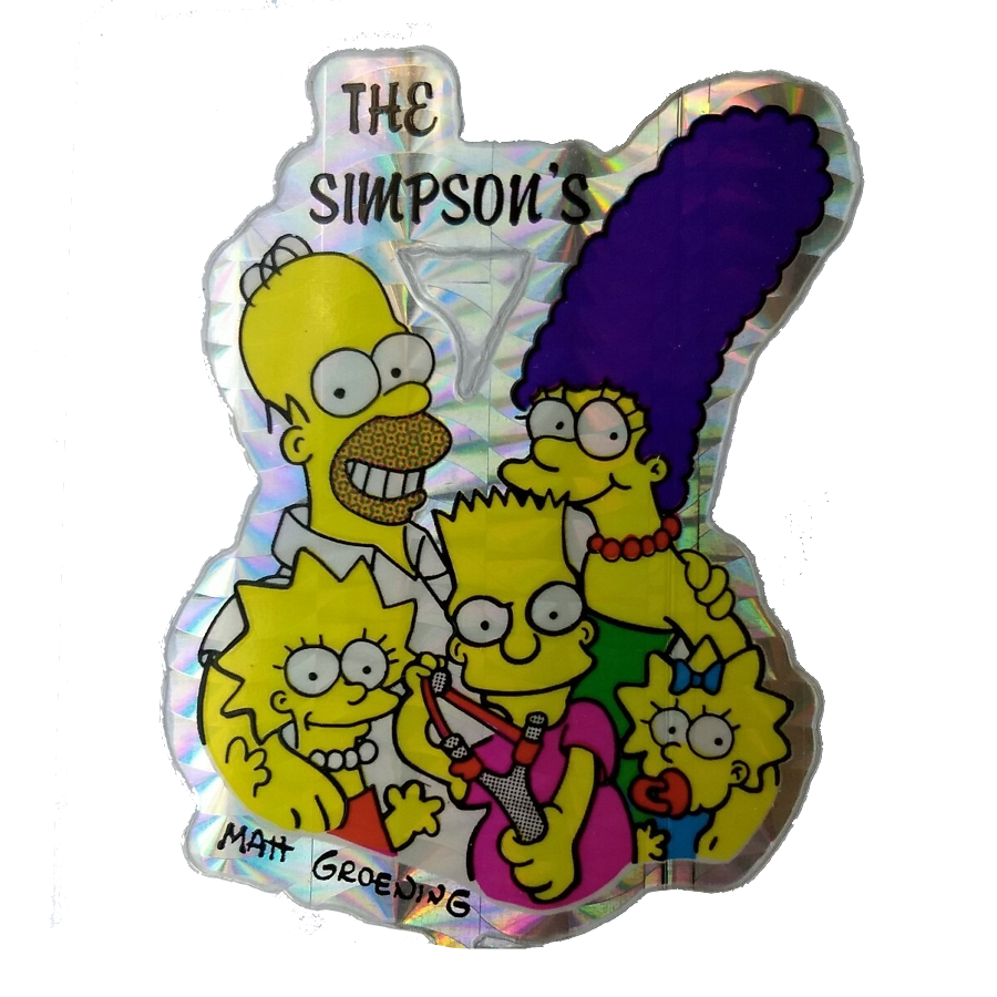 Simpsons Sticker
